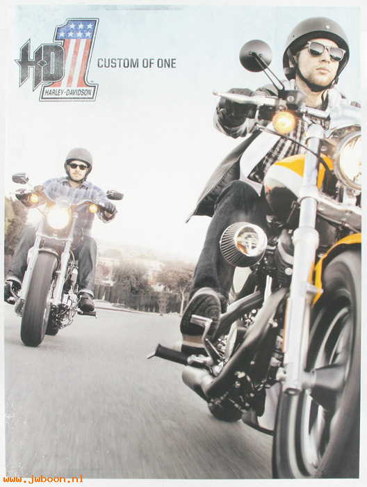   94500027 (94500027): HD1 Custom of One customization brochure 2011 - NOS