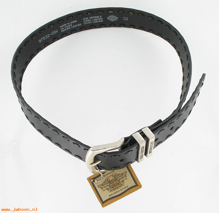   97532-01V30 (97532-01V/3000): Belt - hand laced, black