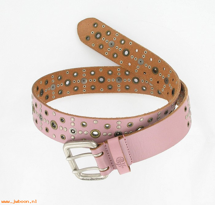   97651-09VW22S (97651-09VW/022S): Belt, multi finish pink - womens xx-small - NOS