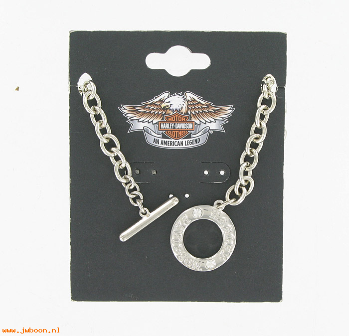   97700-11VW (97700-11VW): Necklace-engraved, turnlock - NOS