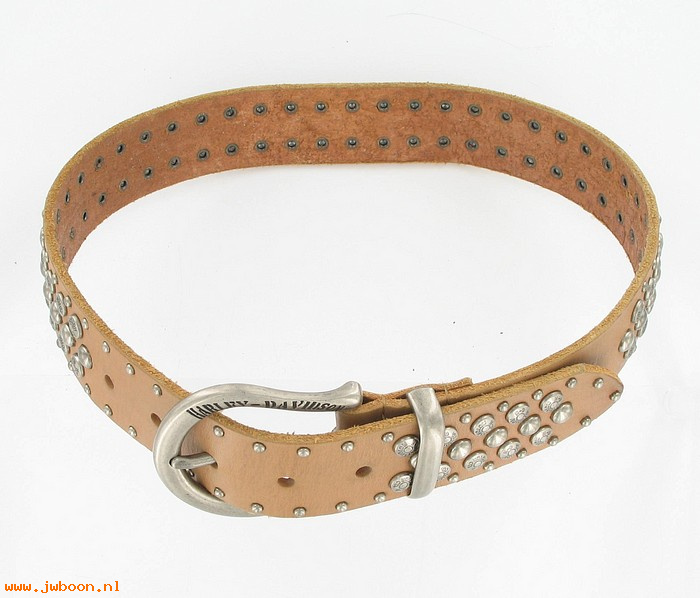   97722-08VW22S (97722-08VW/022S): Belt, distressed studded - womens xx-small - NOS