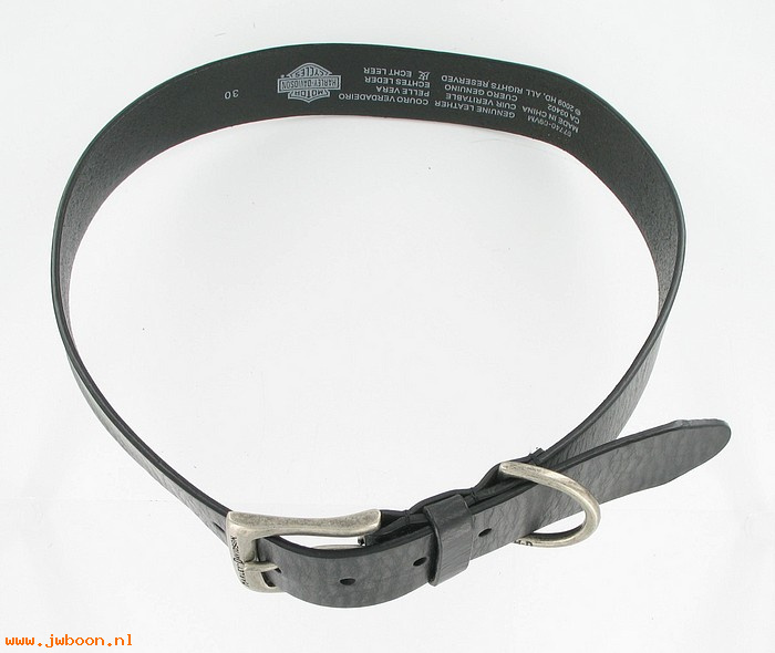   97740-09VM30 (97740-09VM/3000): Belt, distressed black - mens 30 - NOS