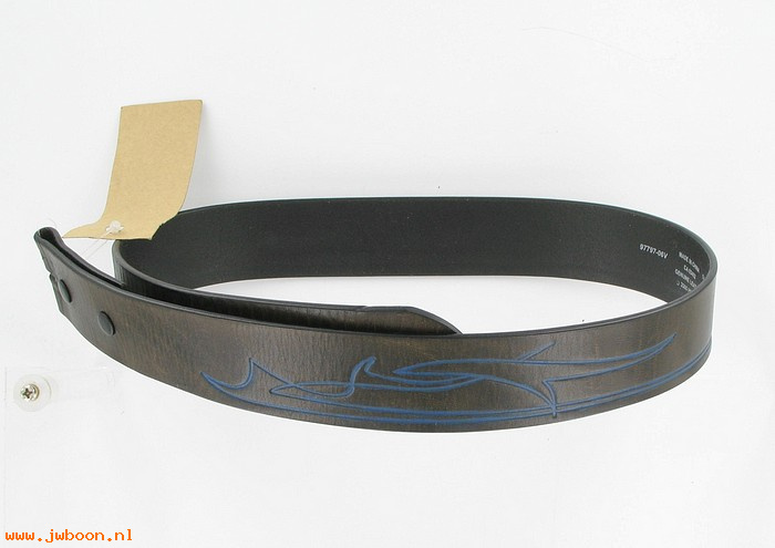   97797-06V28 (97797-06V/2800): Belt strap, blue pinstripe - size 28 - NOS