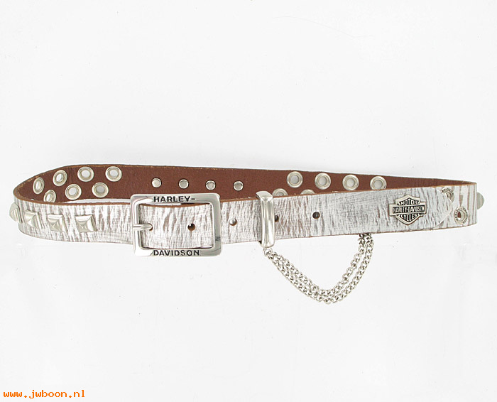   97824-09VWS (97824-09VW/000S): Belt - vintage metallic w/chain - women xx-small - NOS