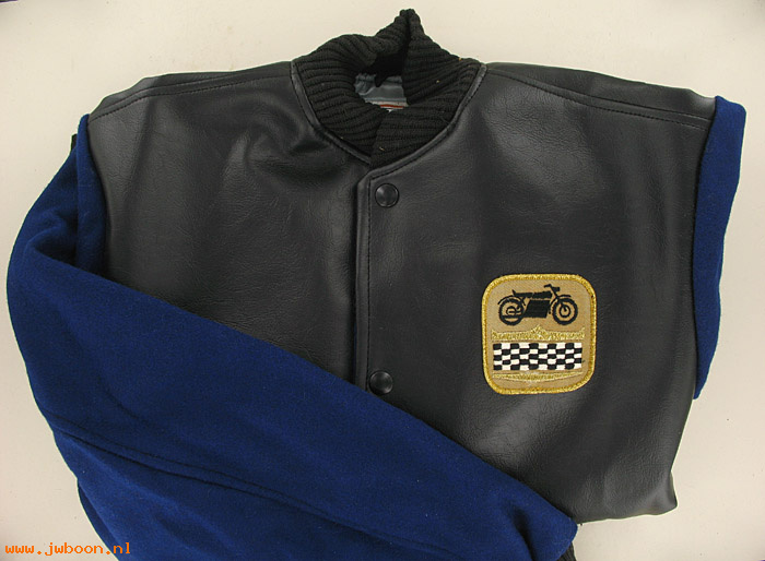   98115-65-medium (98115-65-medium): Jacket, black/blue - size medium - in original box