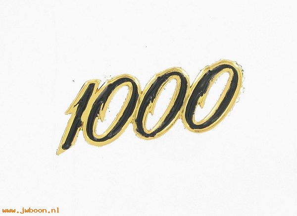   99010-78V (99010-78V): Nameplate   "1000" - NOS - XL