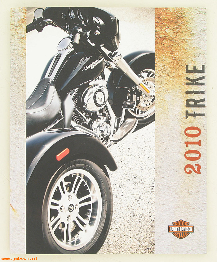   99333-10V (99333-10V): 2010 Trike sales brochure - NOS