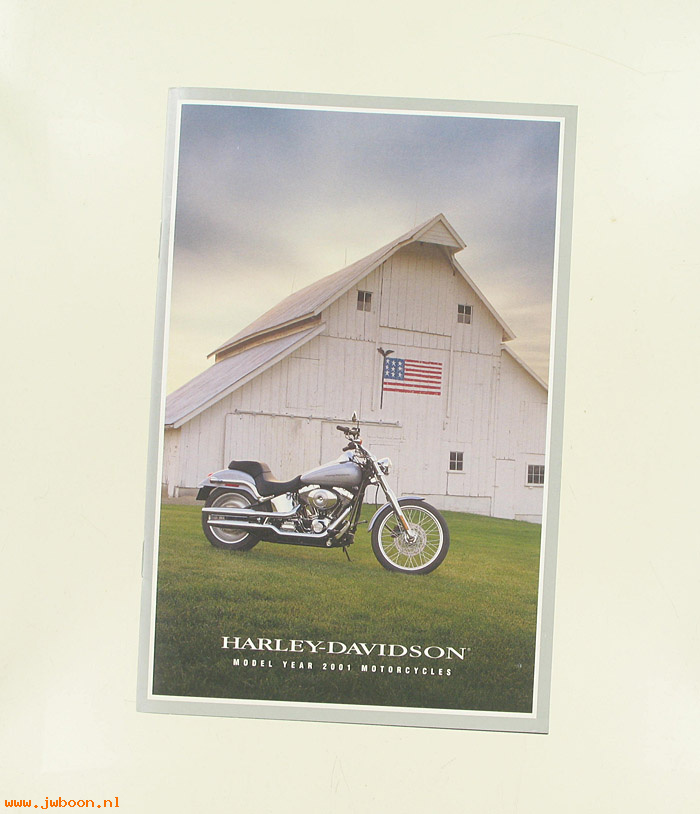   99361-01V (99361-01V): Motorcycle brochure 2001 - NOS