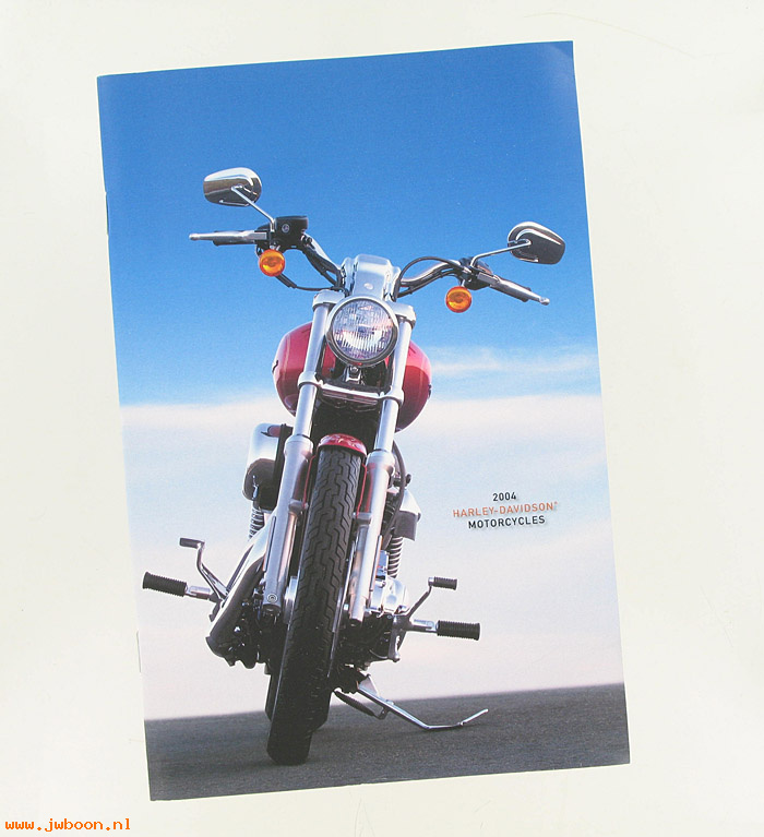   99361-04V (99361-04V): Motorcycle brochure 2004 - priced - NOS