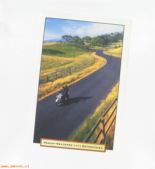   99361-05V (99361-05V): Motorcycle brochure 2005 - priced - NOS
