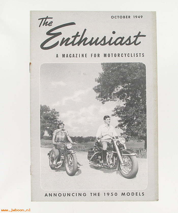   99368-49V10 (99368-49V10): Enthusiast - October 1949 - announcing the 1950 models - NOS