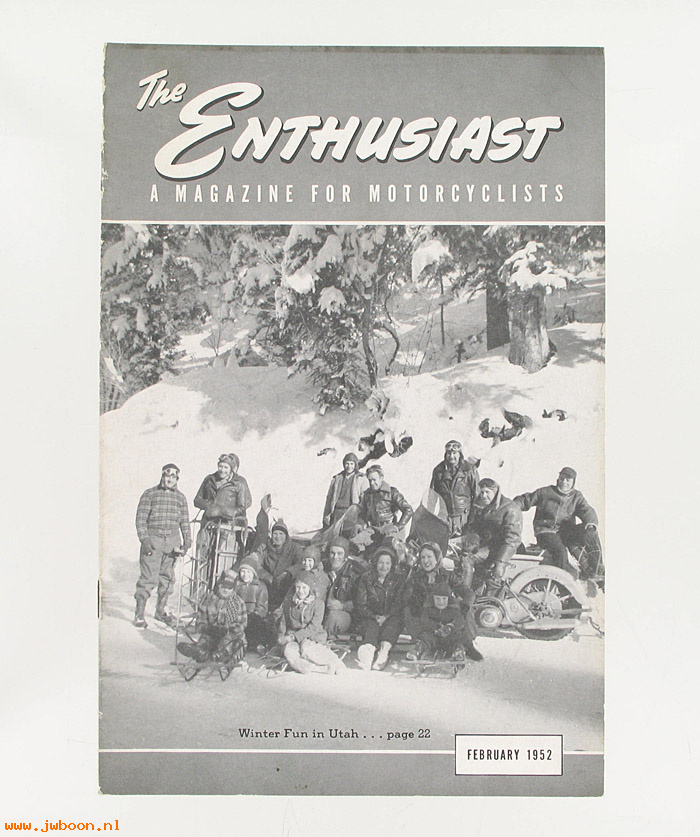  99368-52V02 (99368-52V02): Enthusiast - February 1952 - NOS