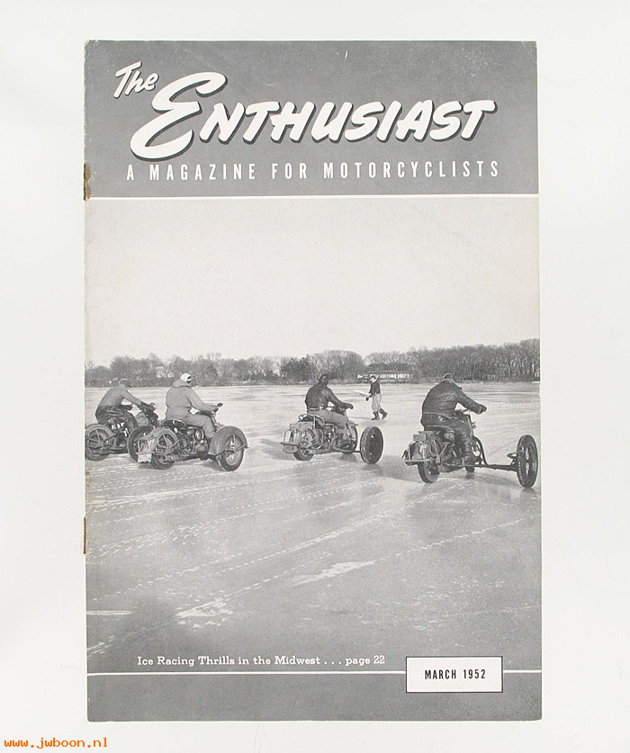   99368-52V03 (99368-52V03): Enthusiast - March 1952 - NOS