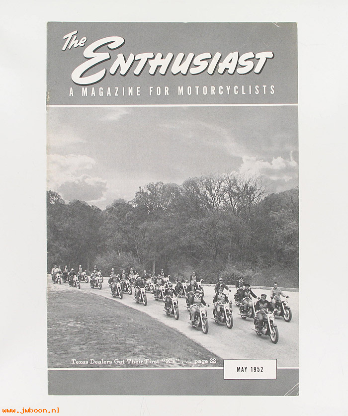   99368-52V05 (99368-52V05): Enthusiast - May 1952 - NOS