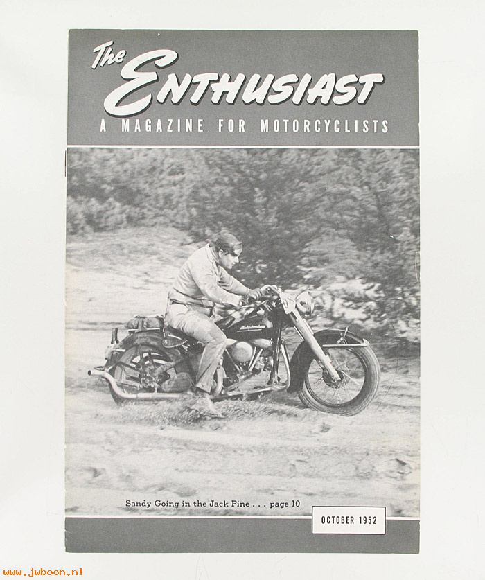   99368-52V10 (99368-52V10): Enthusiast - October 1952 - NOS