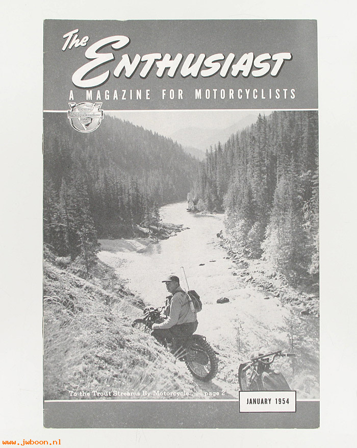   99368-54V01 (99368-54V01): Enthusiast - January 1954 - NOS