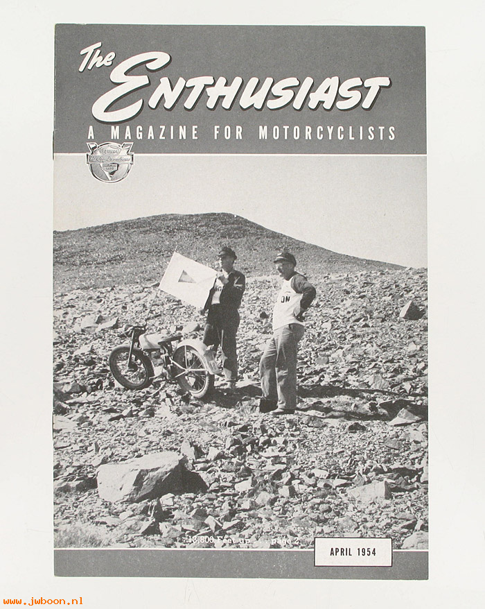   99368-54V04 (99368-54V04): Enthusiast - April 1954 - NOS