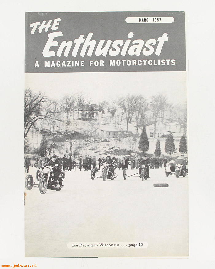   99368-57V03 (99368-57V03): Enthusiast - March 1957 - NOS