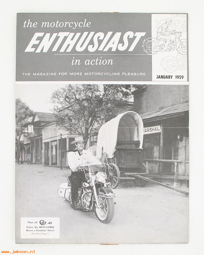   99368-59V01 (99368-59V01): Enthusiast - January 1959 - NOS