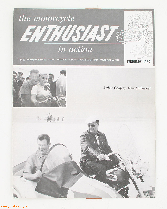   99368-59V02 (99368-59V02): Enthusiast - February 1959 - NOS
