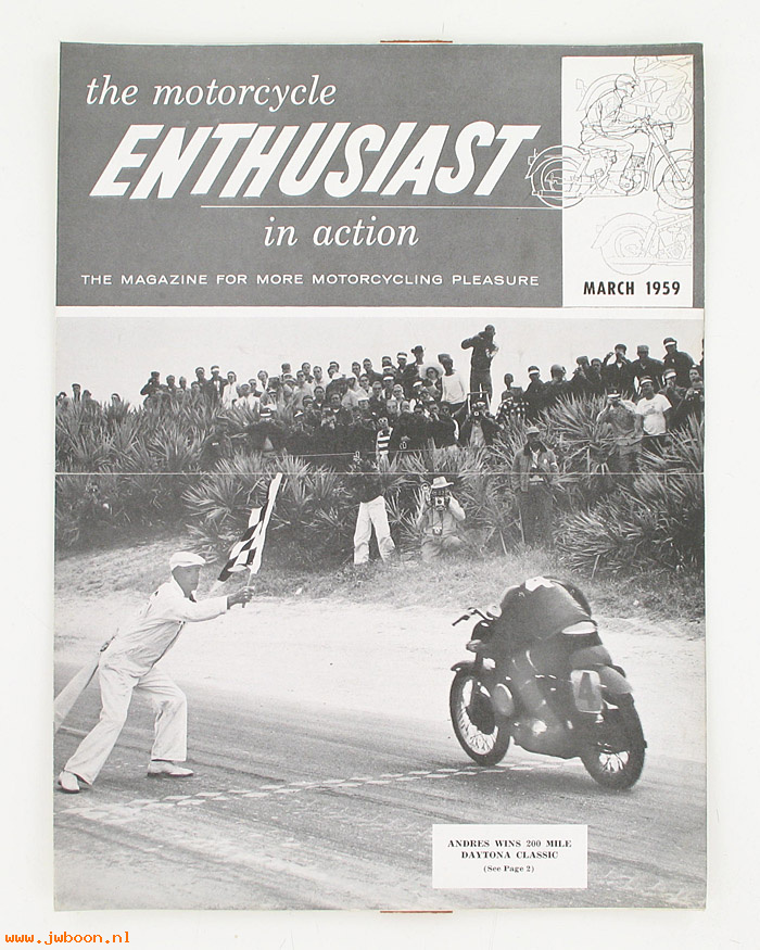   99368-59V03 (99368-59V03): Enthusiast - March 1959 - NOS