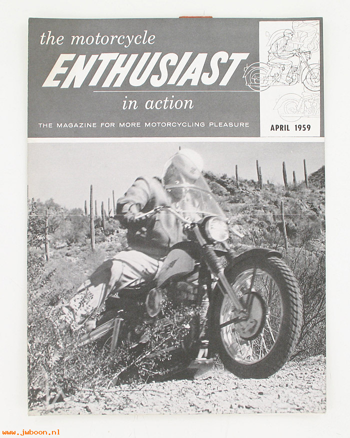   99368-59V04 (99368-59V04): Enthusiast - April 1959 - NOS
