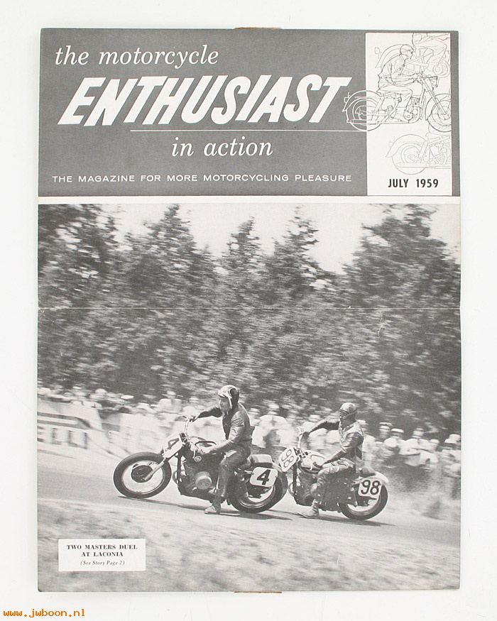   99368-59V07 (99368-59V07): Enthusiast - July 1959 - NOS