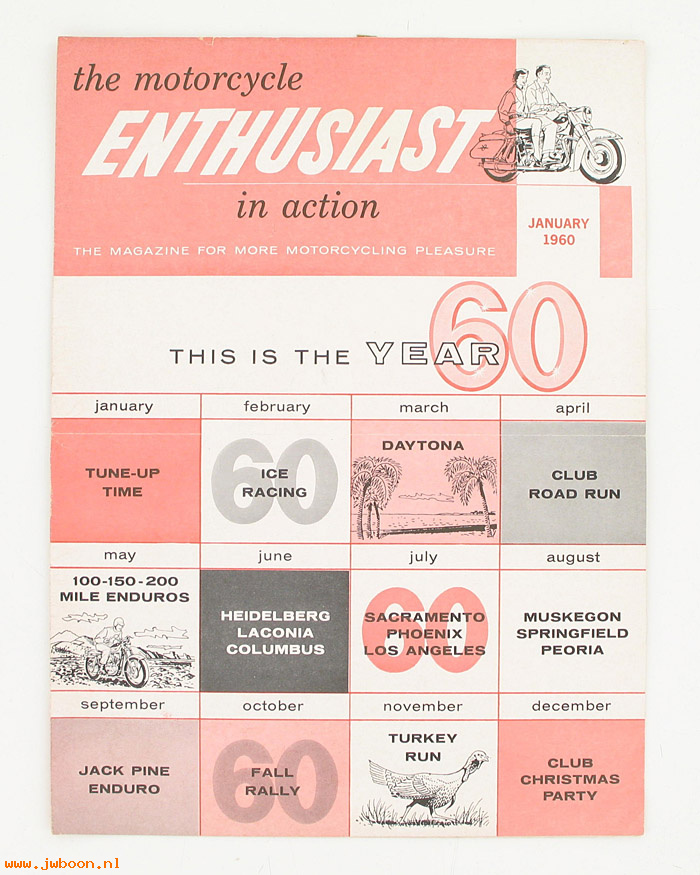   99368-60V01 (99368-60V01): Enthusiast - January 1960 - NOS