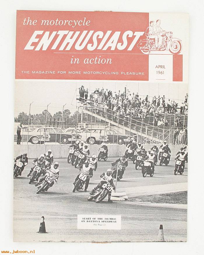   99368-61V04 (99368-61V04): Enthusiast - April 1961, Reiman wins Daytona - NOS