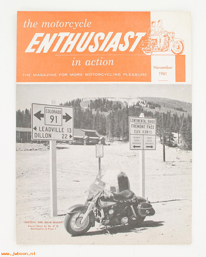   99368-61V11 (99368-61V11): Enthusiast - November 1961 - NOS