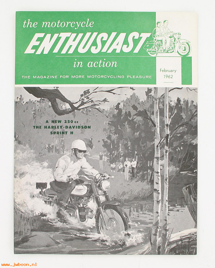   99368-62V02 (99368-62V02): Enthusiast - February 1962 - introducing the Sprint H - NOS