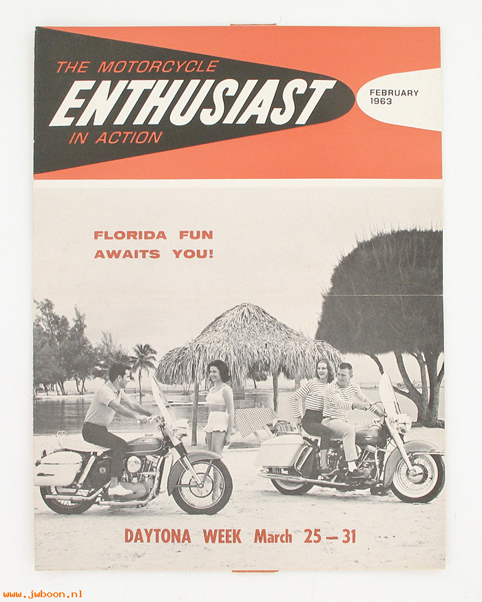   99368-63V02 (99368-63V02): Enthusiast - February 1963 - NOS