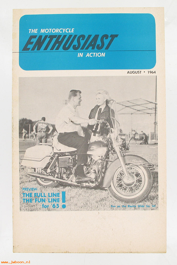   99368-64V08 (99368-64V08): Enthusiast - August 1964 - introducing the 1965 models - NOS