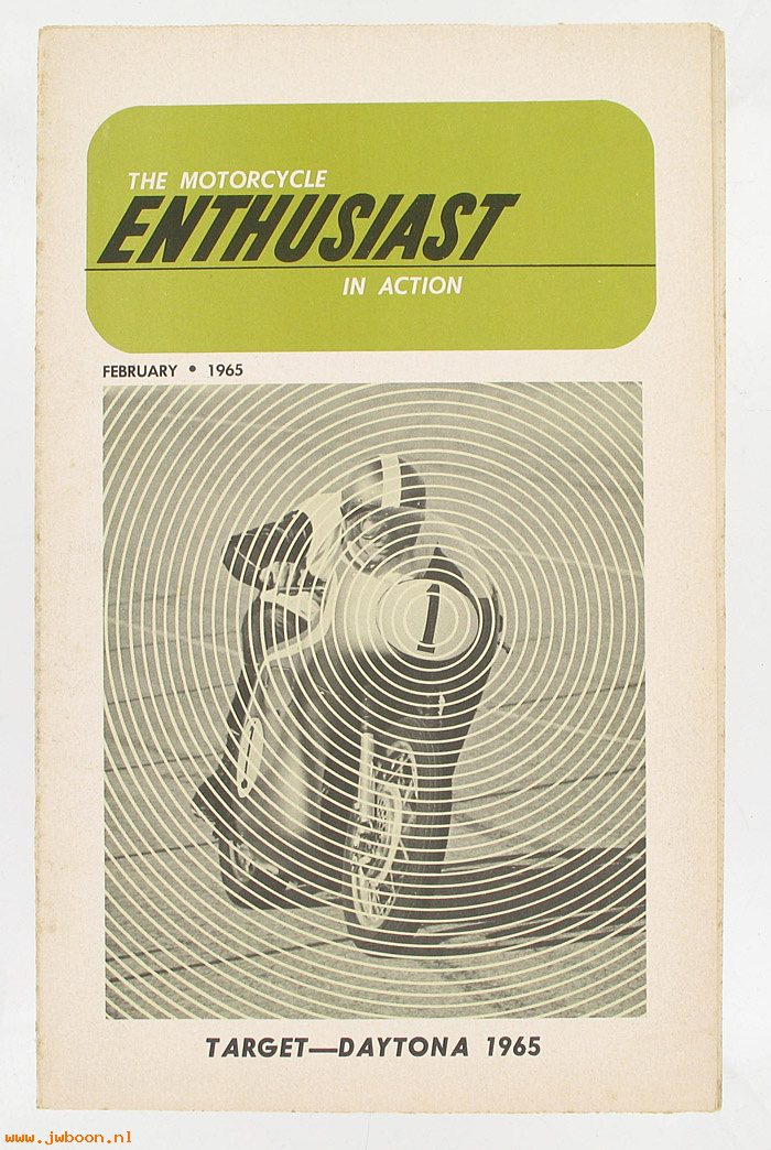   99368-65V02 (99368-65V02): Enthusiast - February 1965 - NOS