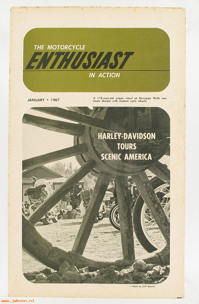   99368-67V01 (99368-67V01): Enthusiast - January 1967 - NOS