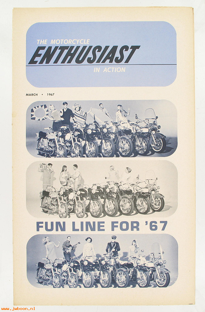   99368-67V03 (99368-67V03): Enthusiast - March 1967 - NOS