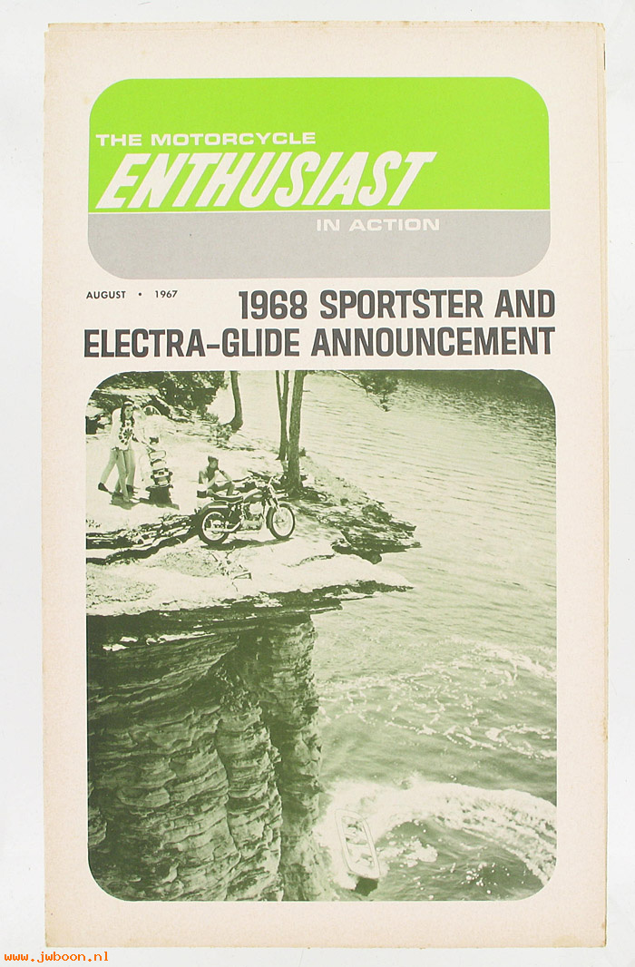   99368-67V08 (99368-67V08): Enthusiast - August 1967 - introducing the 1968 models - NOS