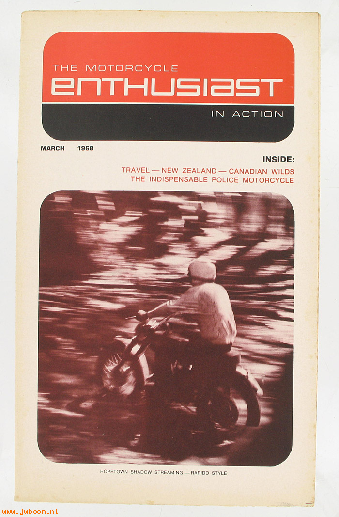   99368-68V03 (99368-68V03): Enthusiast - March 1968 - NOS
