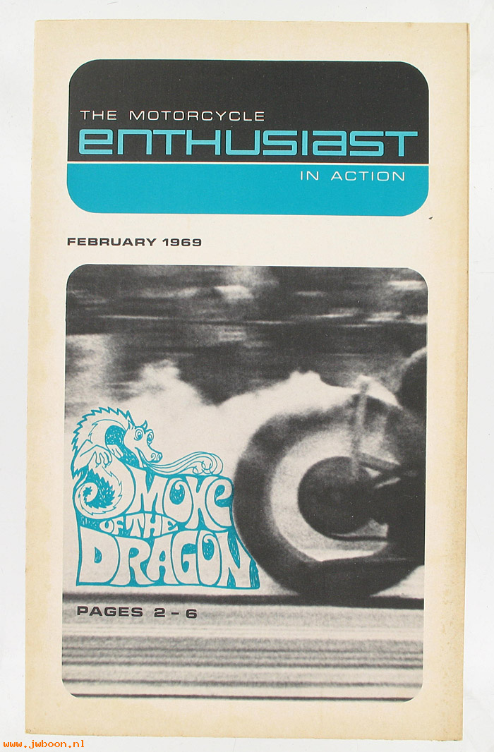  99368-69V02 (99368-69V02): Enthusiast - February 1969 - NOS