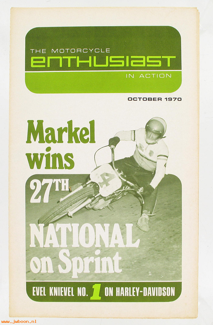   99368-70V10 (99368-70V10): Enthusiast - October 1970 - NOS