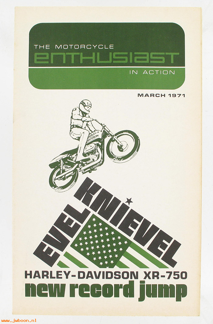   99368-71V03 (99368-71V03): Enthusiast - March 1971 - NOS