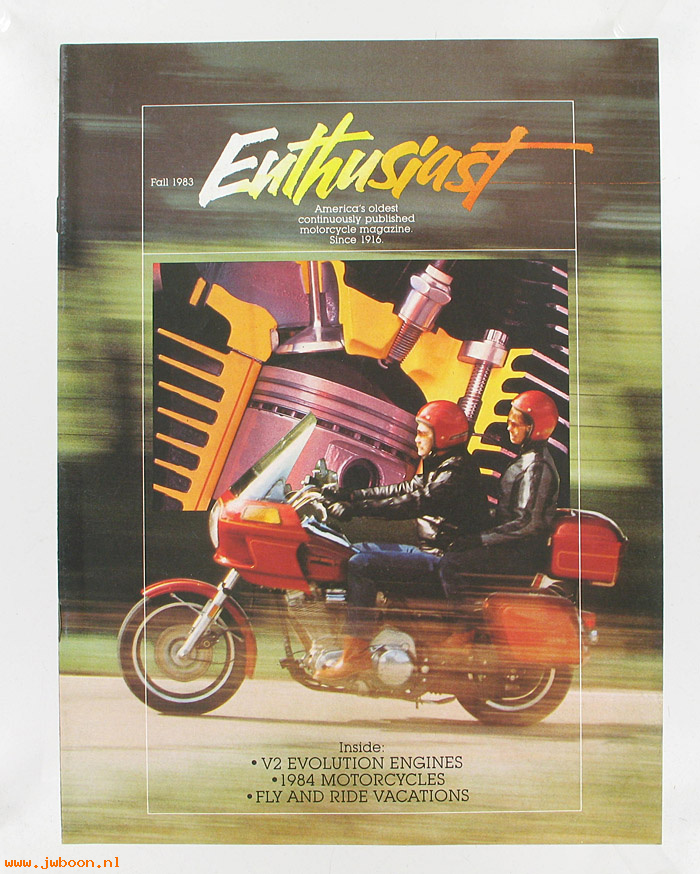   99368-83VD (99368-83VD): Enthusiast - Fall 1983 - introducing the 1984 models - NOS