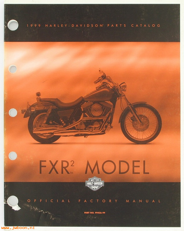   99426-99 (99426-99): FXR 2 parts catalog 1999 - NOS