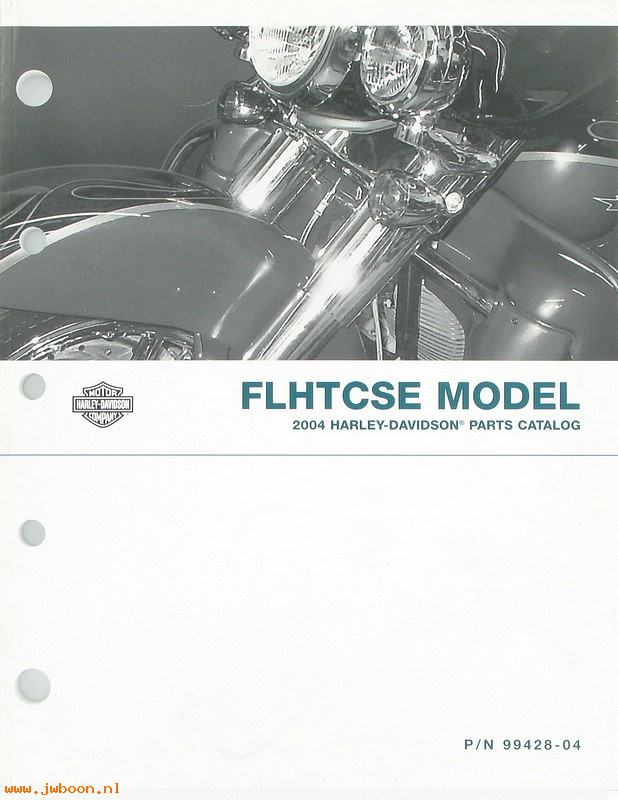   99428-04 (99428-04): FLHTCSE parts catalog 2004 - NOS