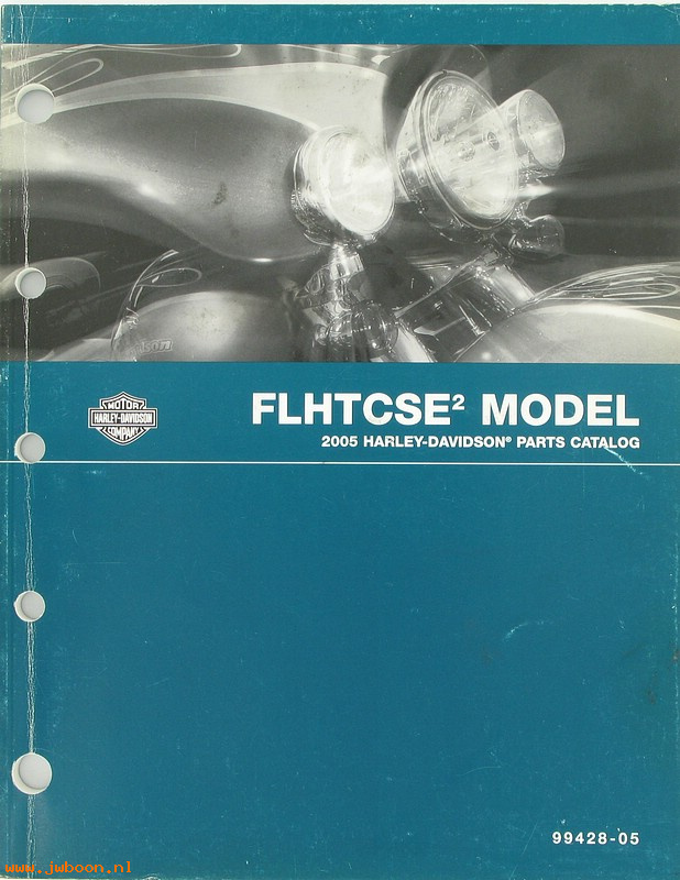   99428-05 (99428-05): FLHTCSE2 parts catalog 2005 - NOS