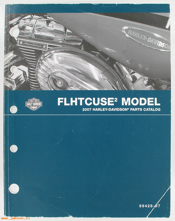  99428-07used (99428-07): FLHTCUSE2 parts catalog 2007