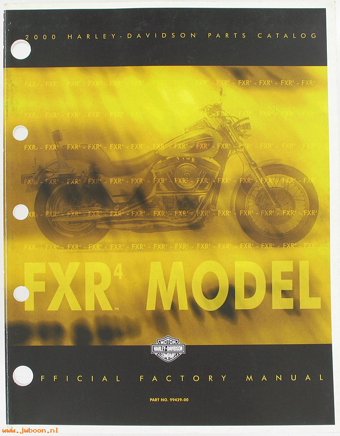   99429-00 (99429-00): FXR4 parts catalog 2000 - NOS
