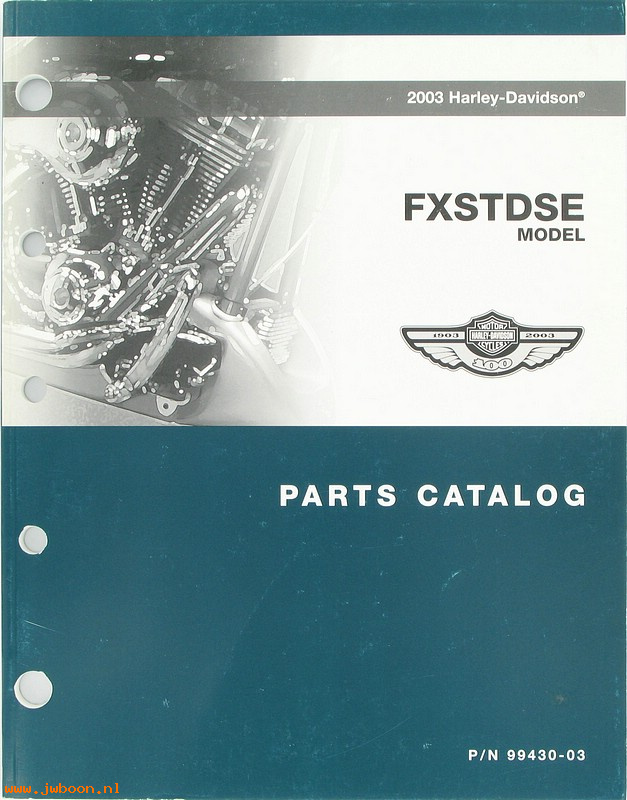   99430-03 (99430-03): FXSTDSE parts catalog 2003 - NOS