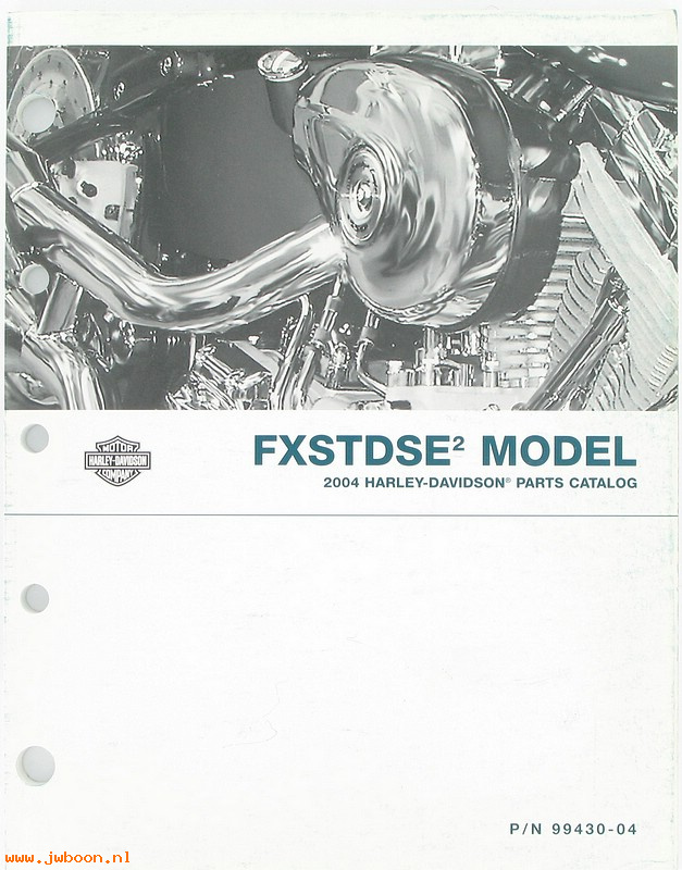   99430-04 (99430-04): FXSTDSE 2 parts catalog 2004 - NOS