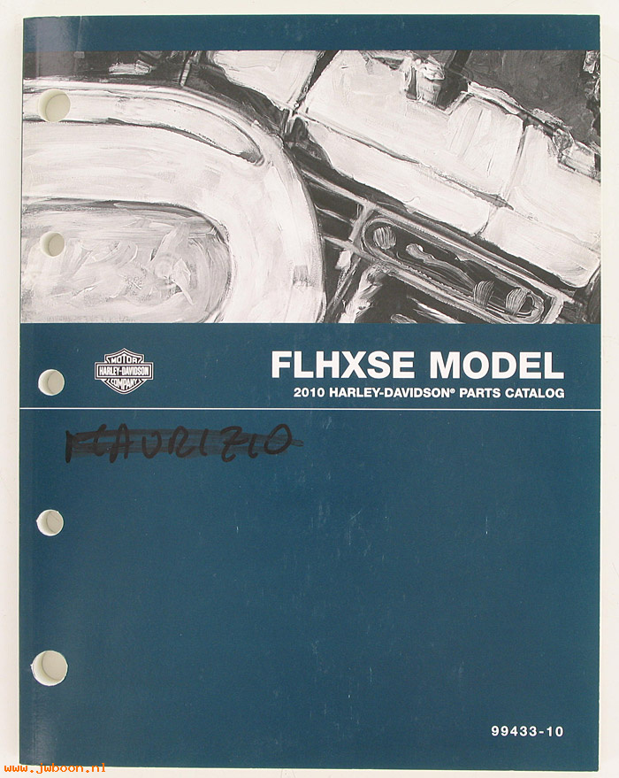   99433-10used (99433-10): FLHXSE parts catalog 2010